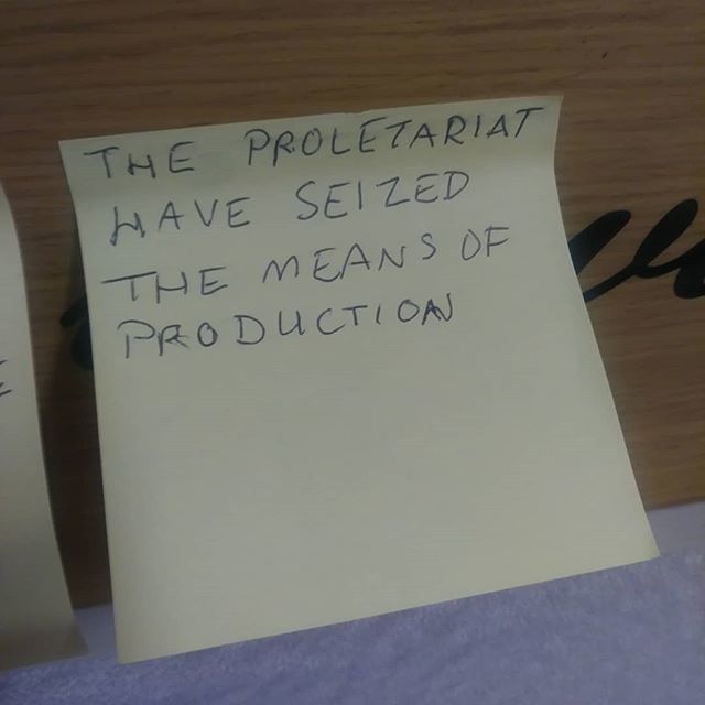 DANCE LIKE - the proletariat have seized the means of production