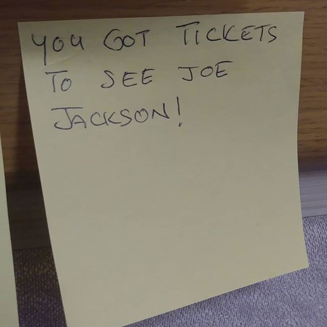 DANCE LIKE - you got tickets to see Joe Jackson!