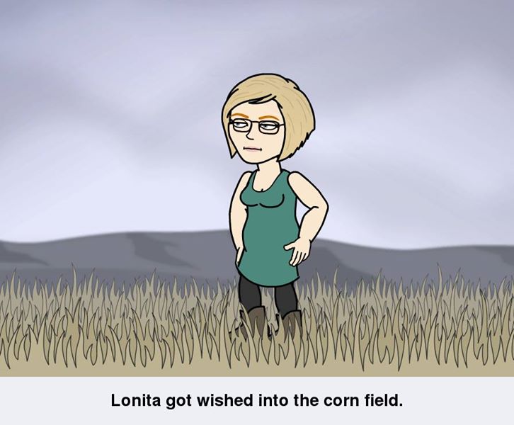 Lonita cartoon