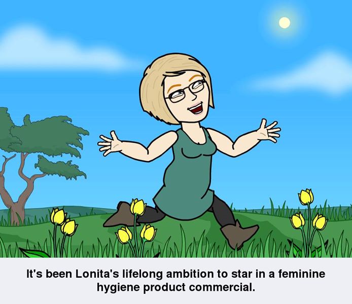 Lonita cartoon